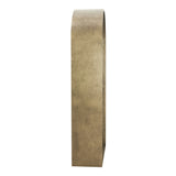 Poise Modern Antique Brass + Mirror Bookcase