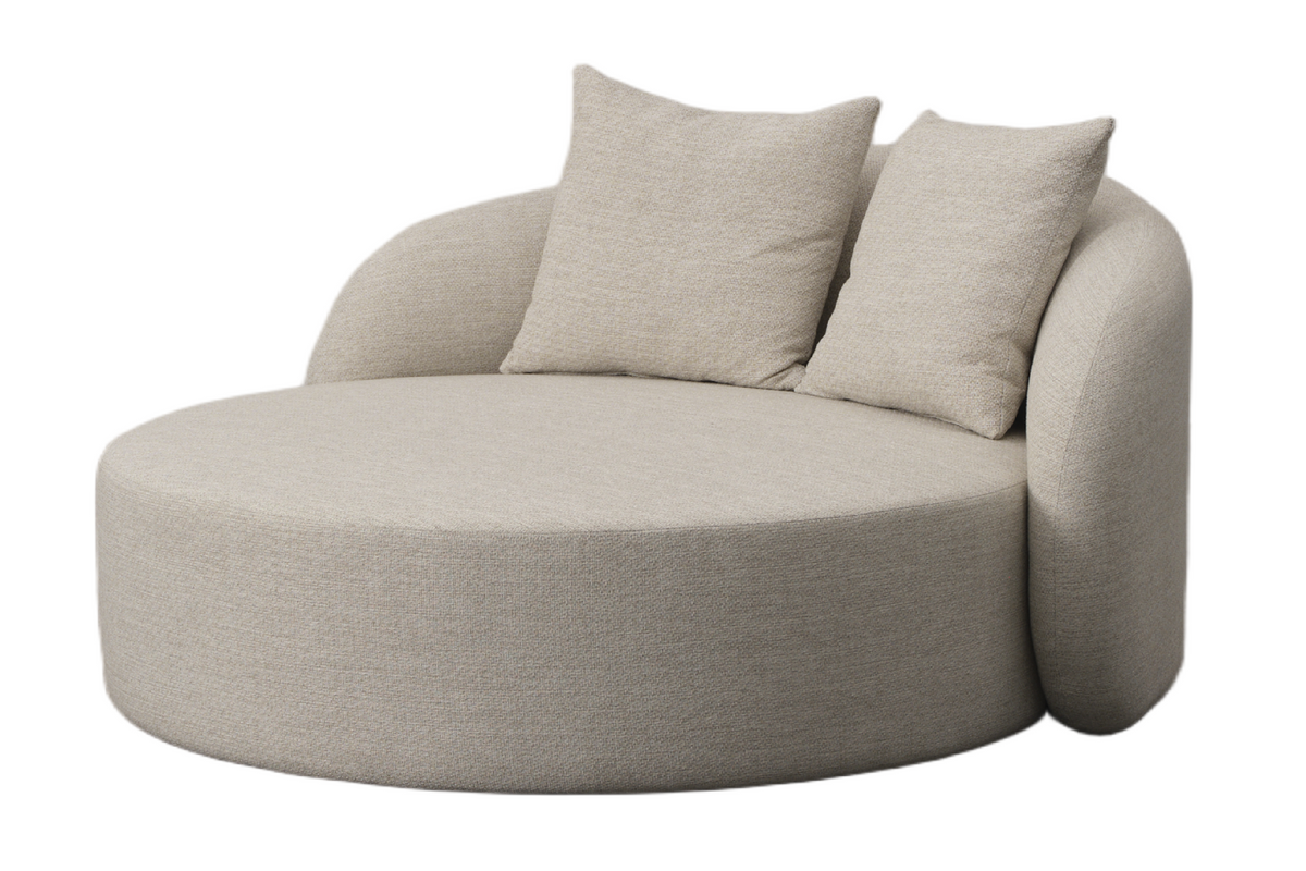 Tabarca Outdoor Beige Fabric Bed