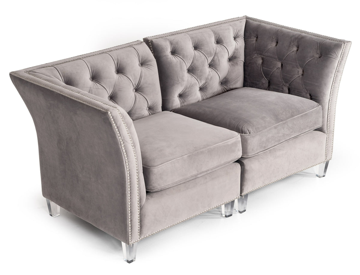 Ladue Transitional Corner Seater Set