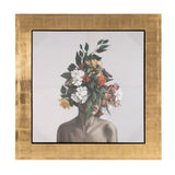 Victoria Modern Gold 71" x 71" Painting