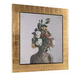 Victoria Modern Gold 71" x 71" Painting