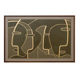 Foul Modern 71" x 47" Painting