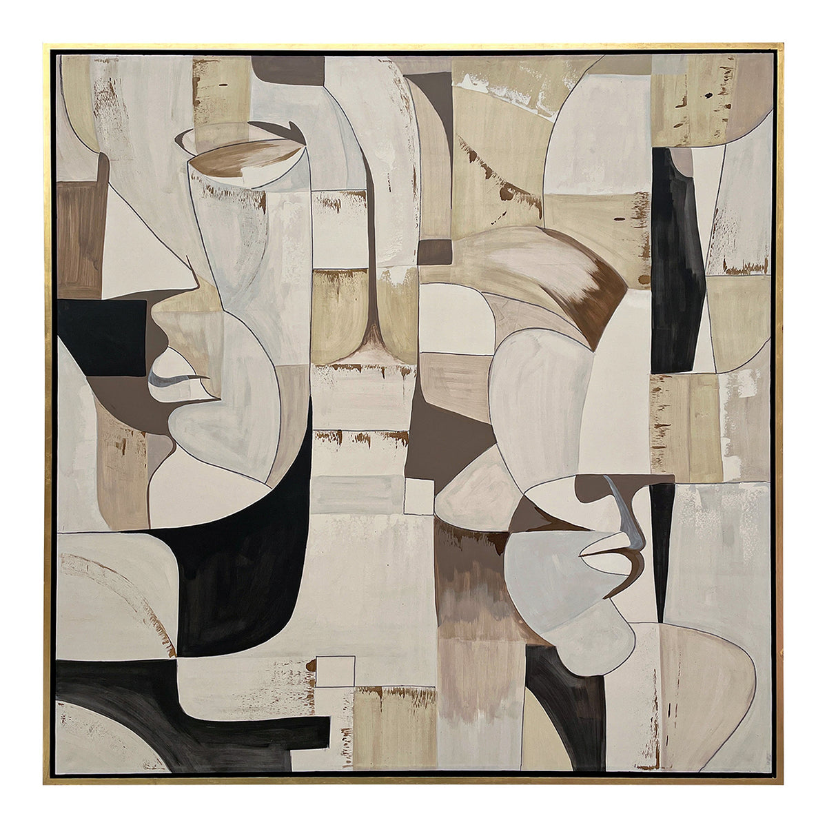 Links Modern 71" x 71" Painting