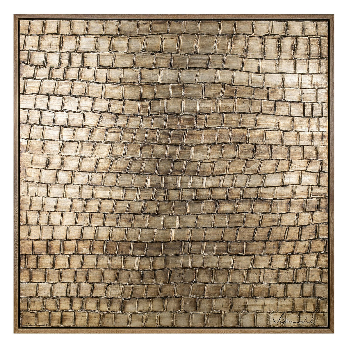 Jenk Modern 59" x 59" Painting