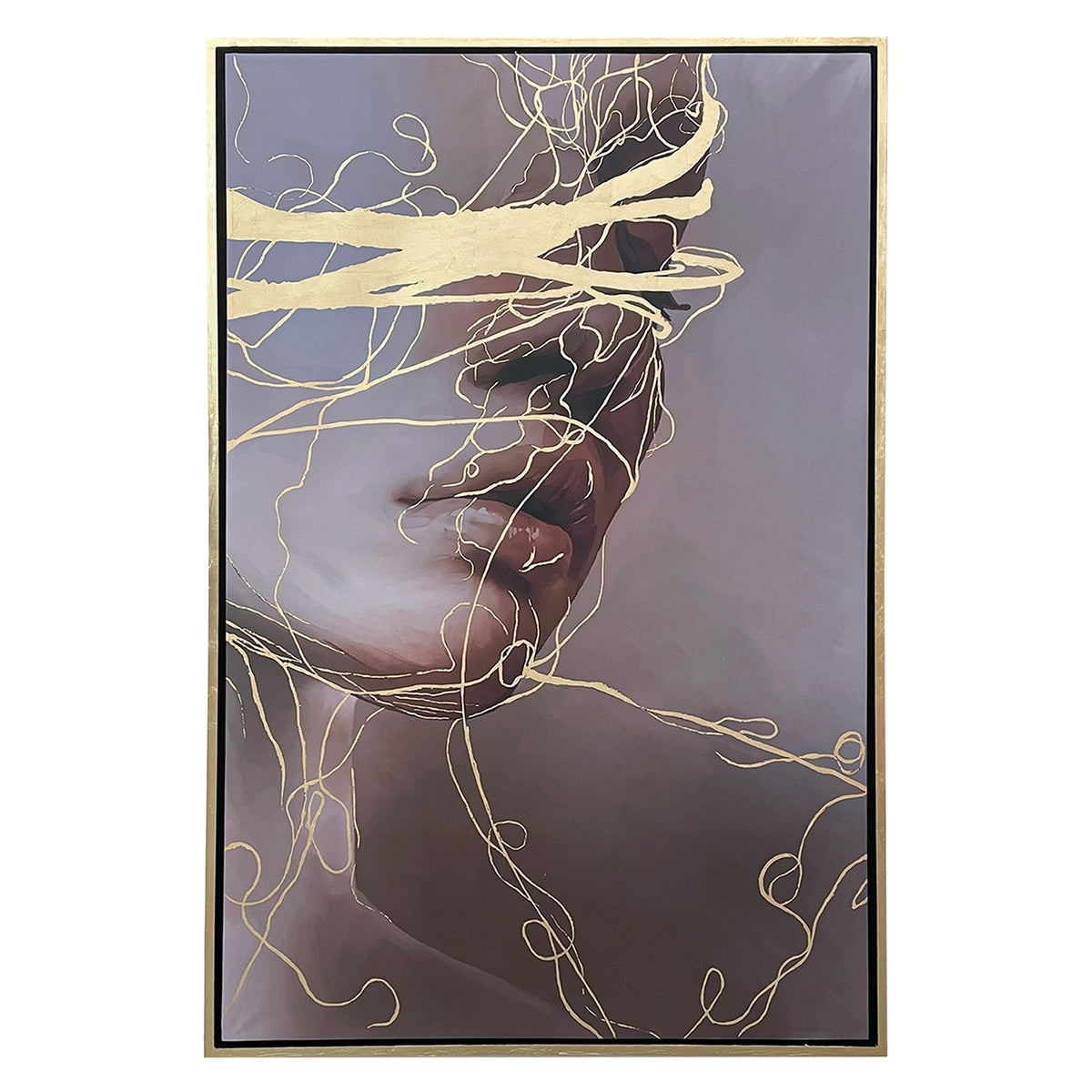 Naine Modern 47" x 71" Painting