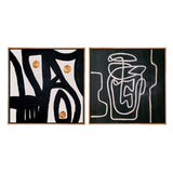 Burste Modern Painting Set of 2