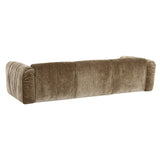 Siegal Modern Olive Green Fabric Sofa