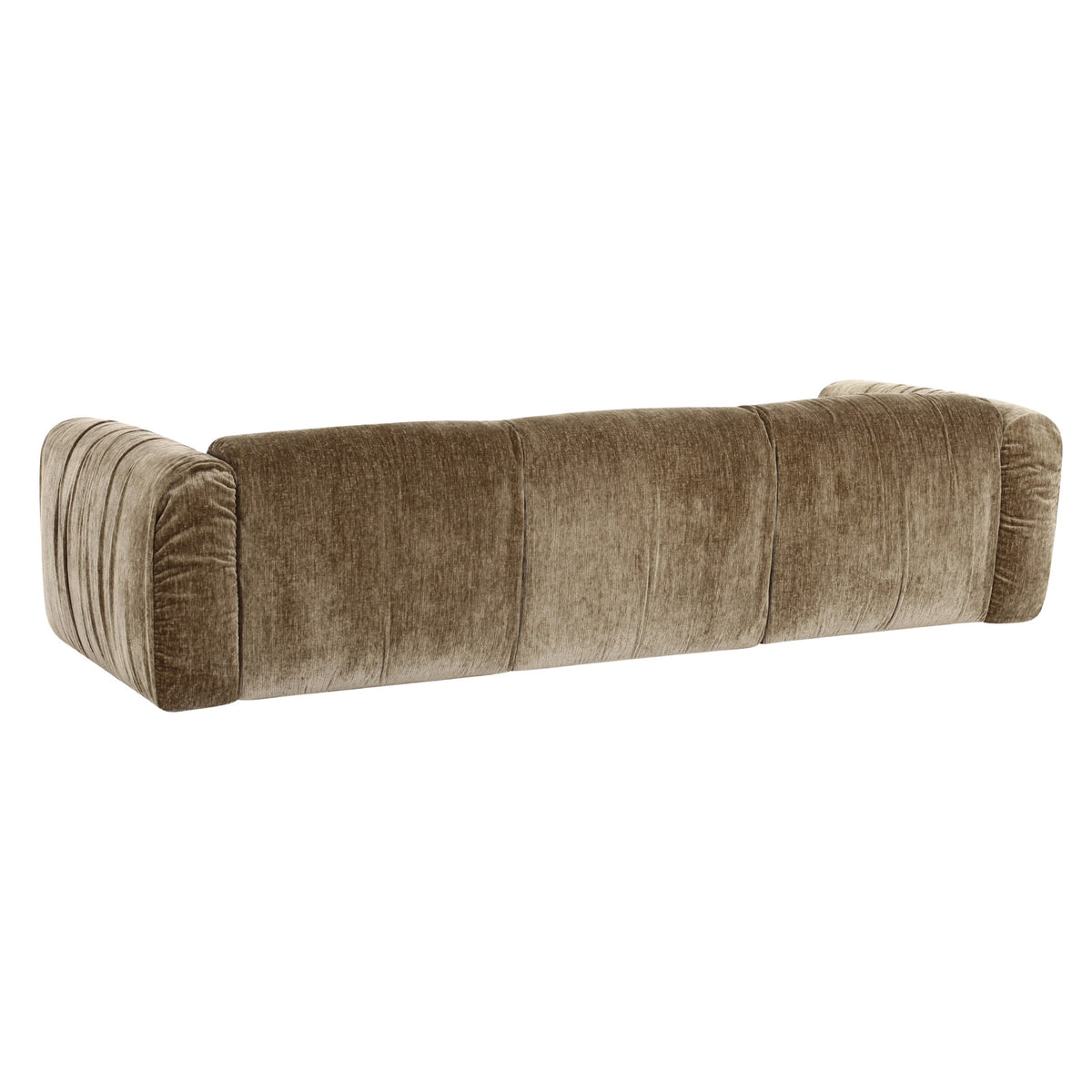 Siegal Modern Olive Green Fabric Sofa