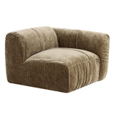 Siegal Modern Olive Green Fabric Sofa