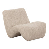 Spiro Modern Beige Fabric Accent Chair