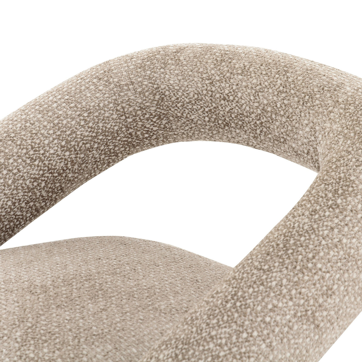 Tony Modern Beige Fabric Swivel Accent Chair