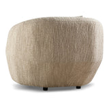 Belinda Modern Beige Fabric Accent Chair