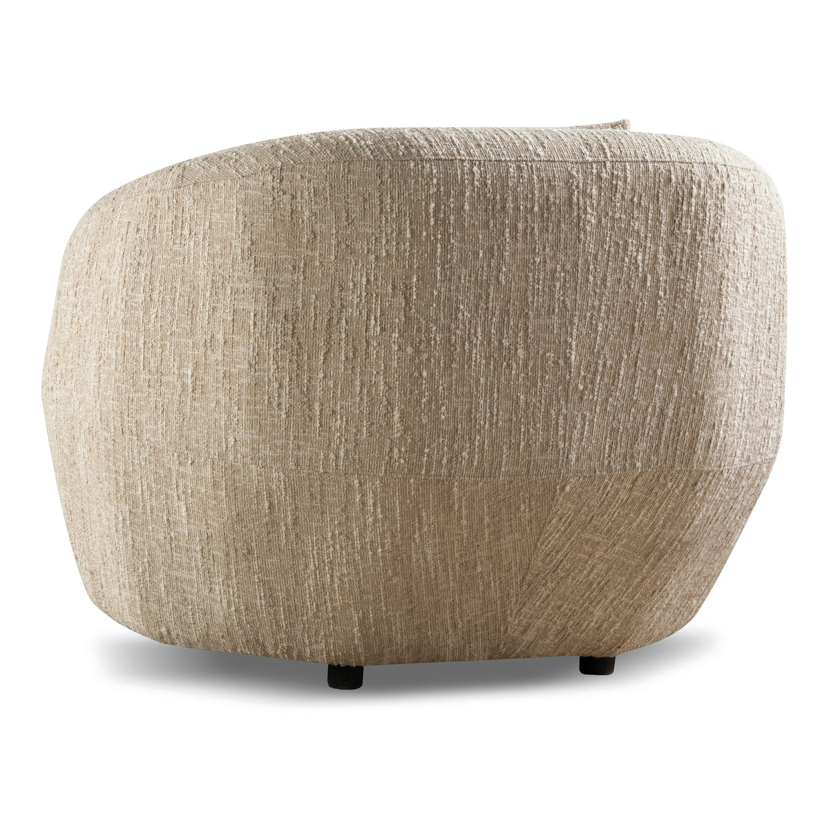 Belinda Modern Beige Fabric Accent Chair