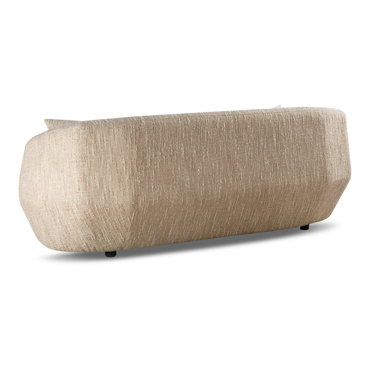 Belinda Modern Beige Fabric 3-Seat Sofa