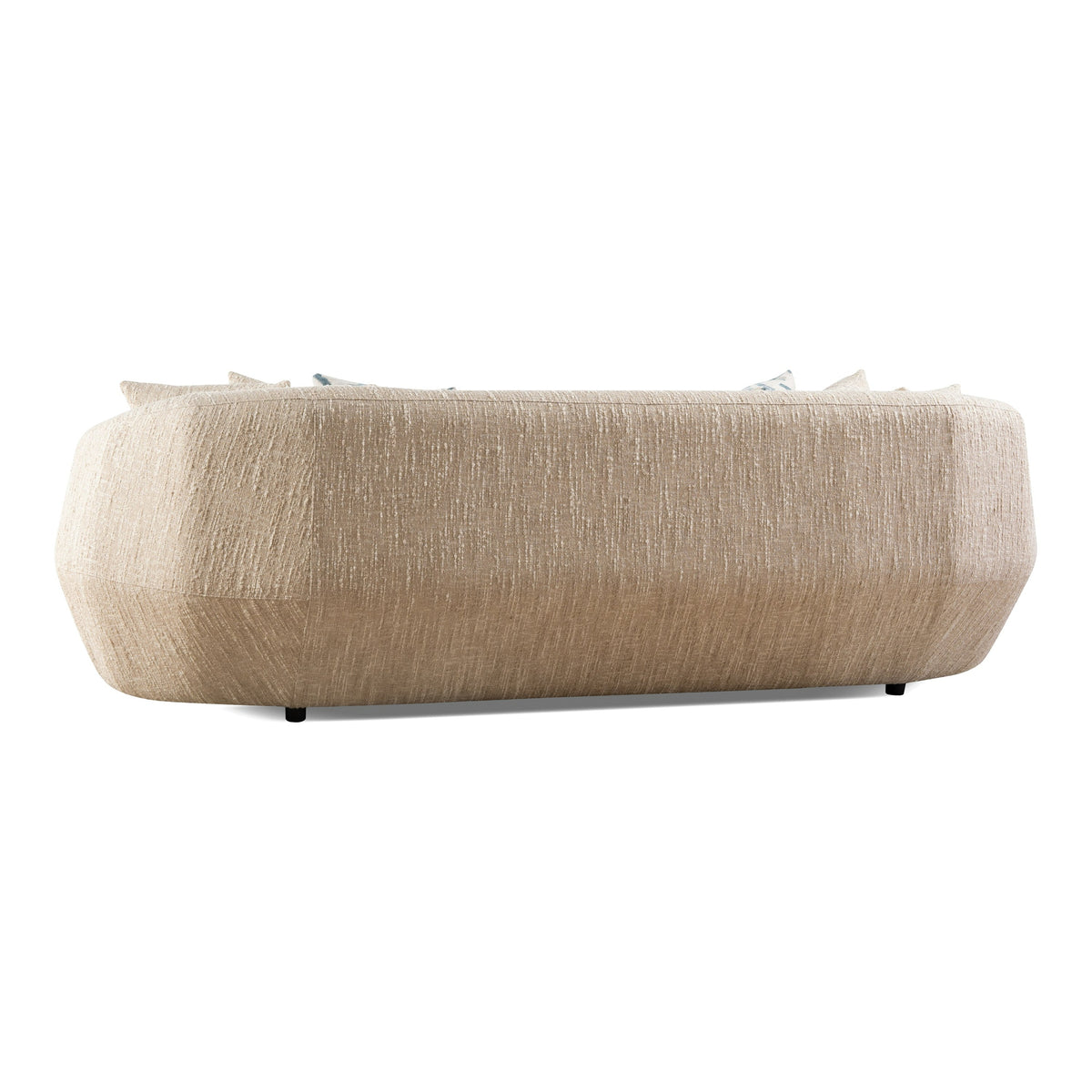 Belinda Modern Beige Fabric 4-Seat Sofa