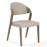 Arlo Mid-Century Beige & Grey Ash Dining Chair (Set of 2)