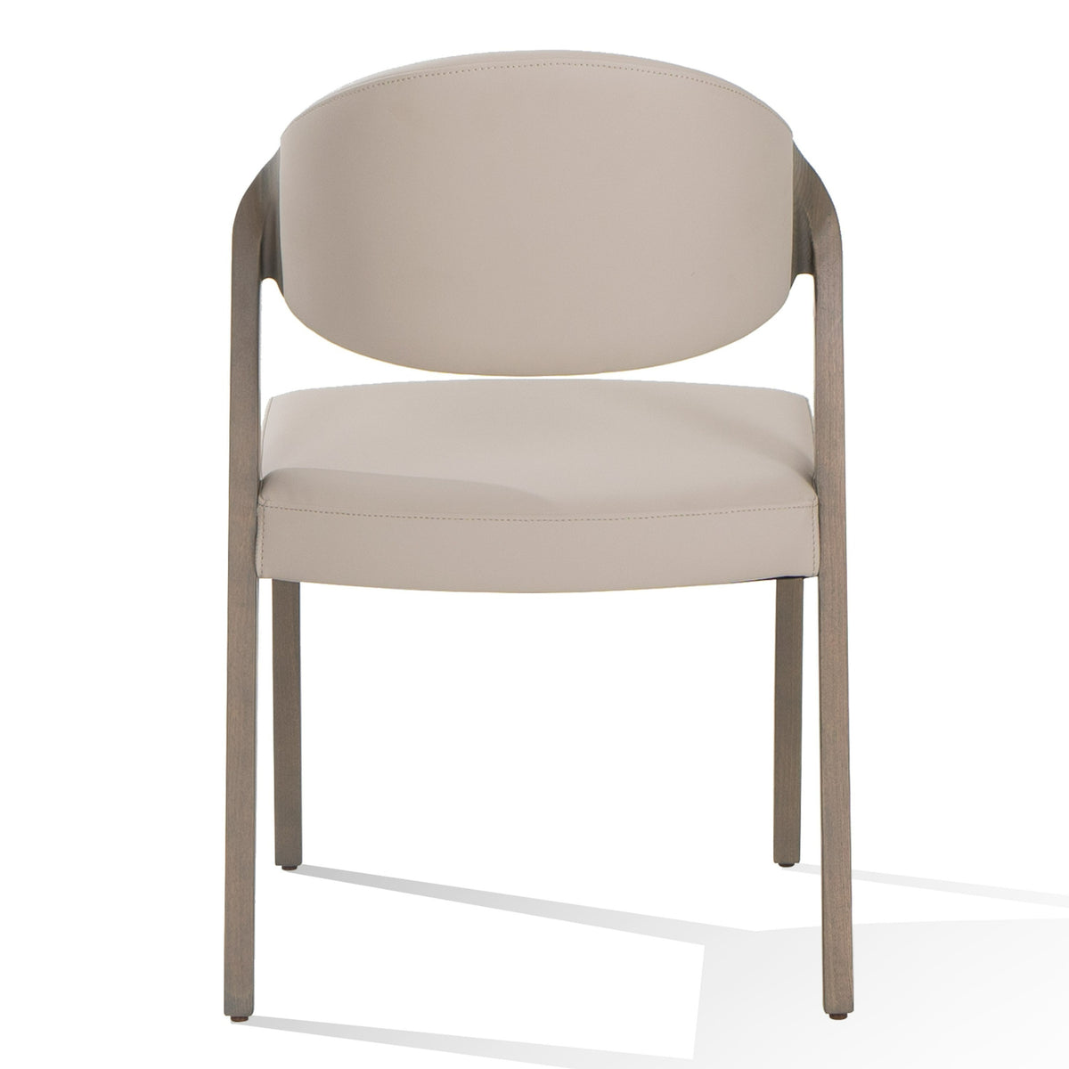 Arlo Mid-Century Beige & Grey Ash Dining Chair (Set of 2)