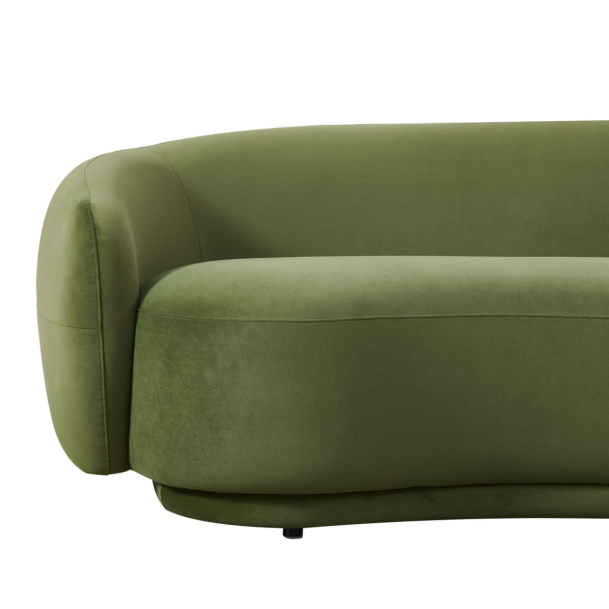 Andrew Modern Green Fabric Sofa