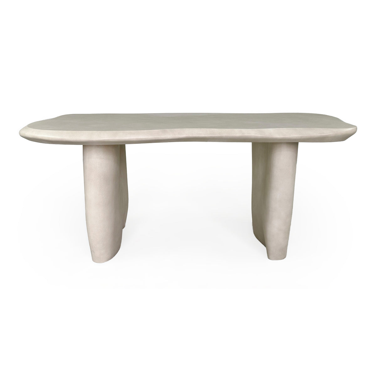 Nouveau Slone Modern Beige Concrete Dining Table