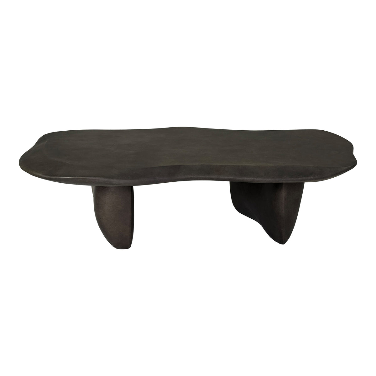 Nouveau Slone Modern Brown Fiberform Coffee Table