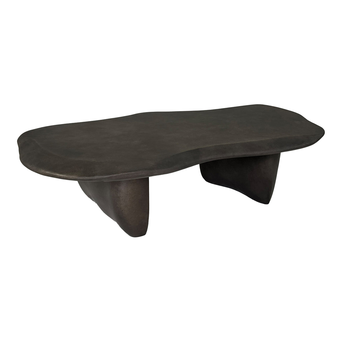 Nouveau Slone Modern Brown Fiberform Coffee Table