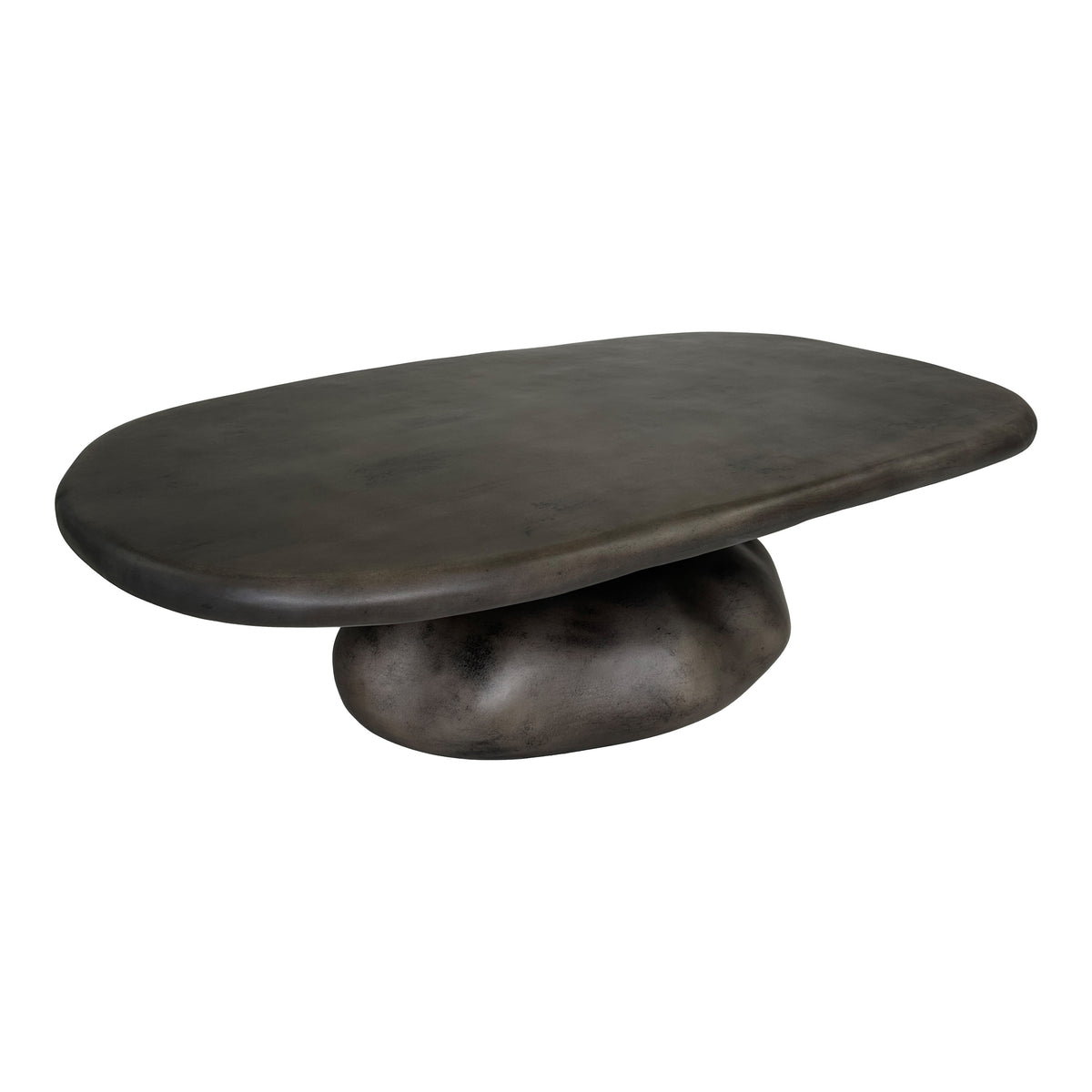 Coates Modern Grey Fiberform Coffee Table