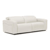Nouveau Jessop Modern Leather Sofa 2 Recliners