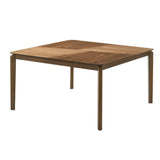 Nouveau Winston Modern Walnut Square Dining Table