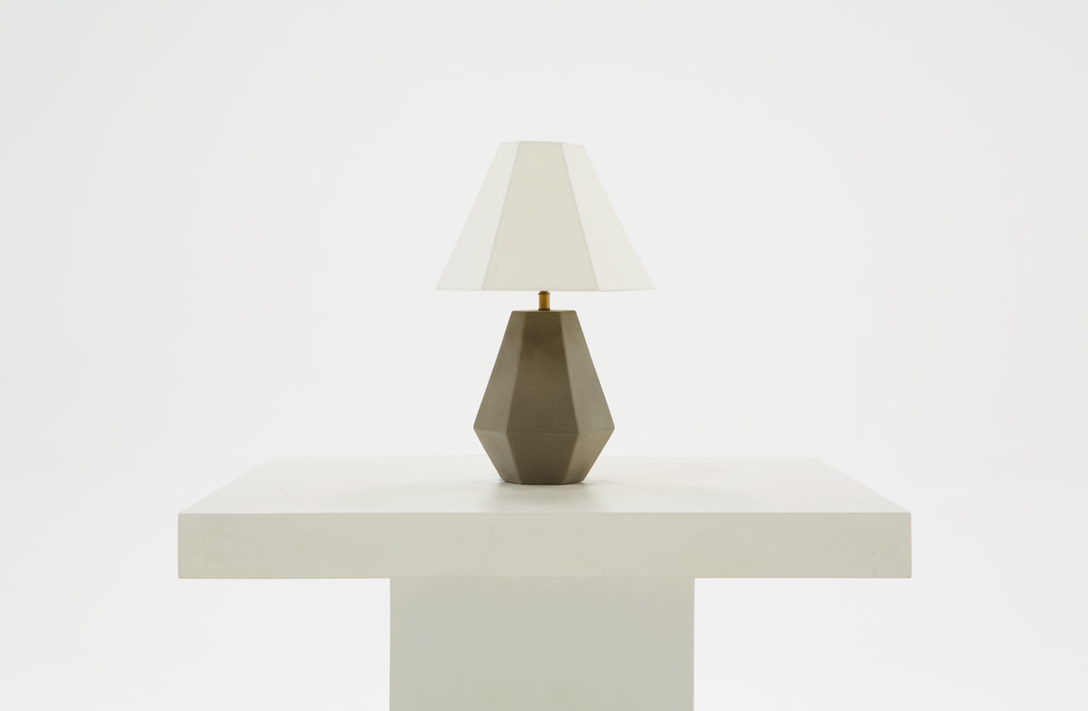Estrada Modern Concrete Table Lamp