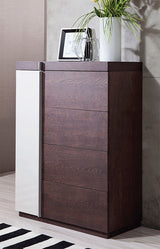 Gamma Torino Modern 2-Tone Oak 4-Drawer Multi-Chest