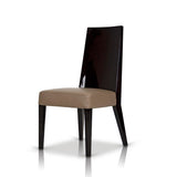 Noble Modern Dark Brown Veneer Chair