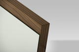 Rondo Mid-Century Walnut Mirror