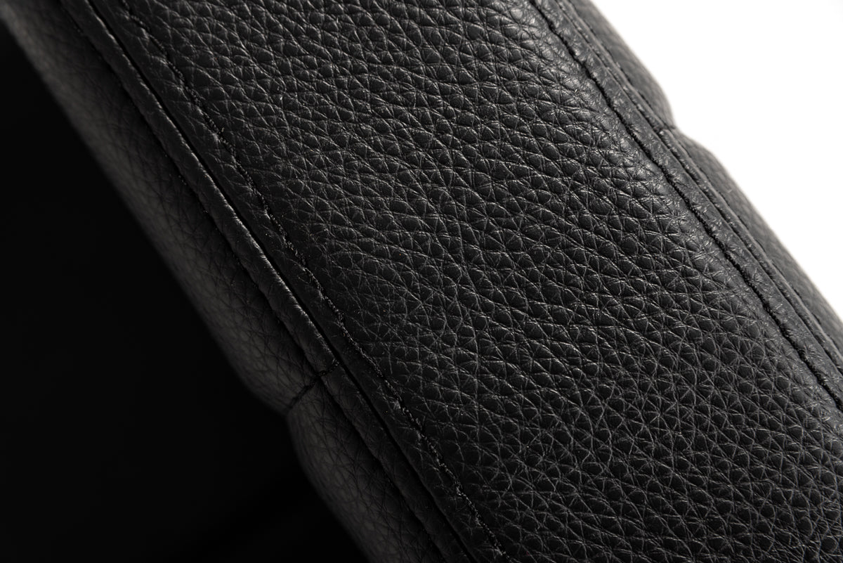 Craig Modern Black Bonded Leather Office Chair