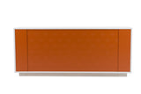 Victoria Modern White Crocodile Dresser
