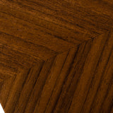 Ackley Modern Walnut Rectangular Dining Table