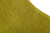 Adhil Mid-Century Green Fabric Bar Stool
