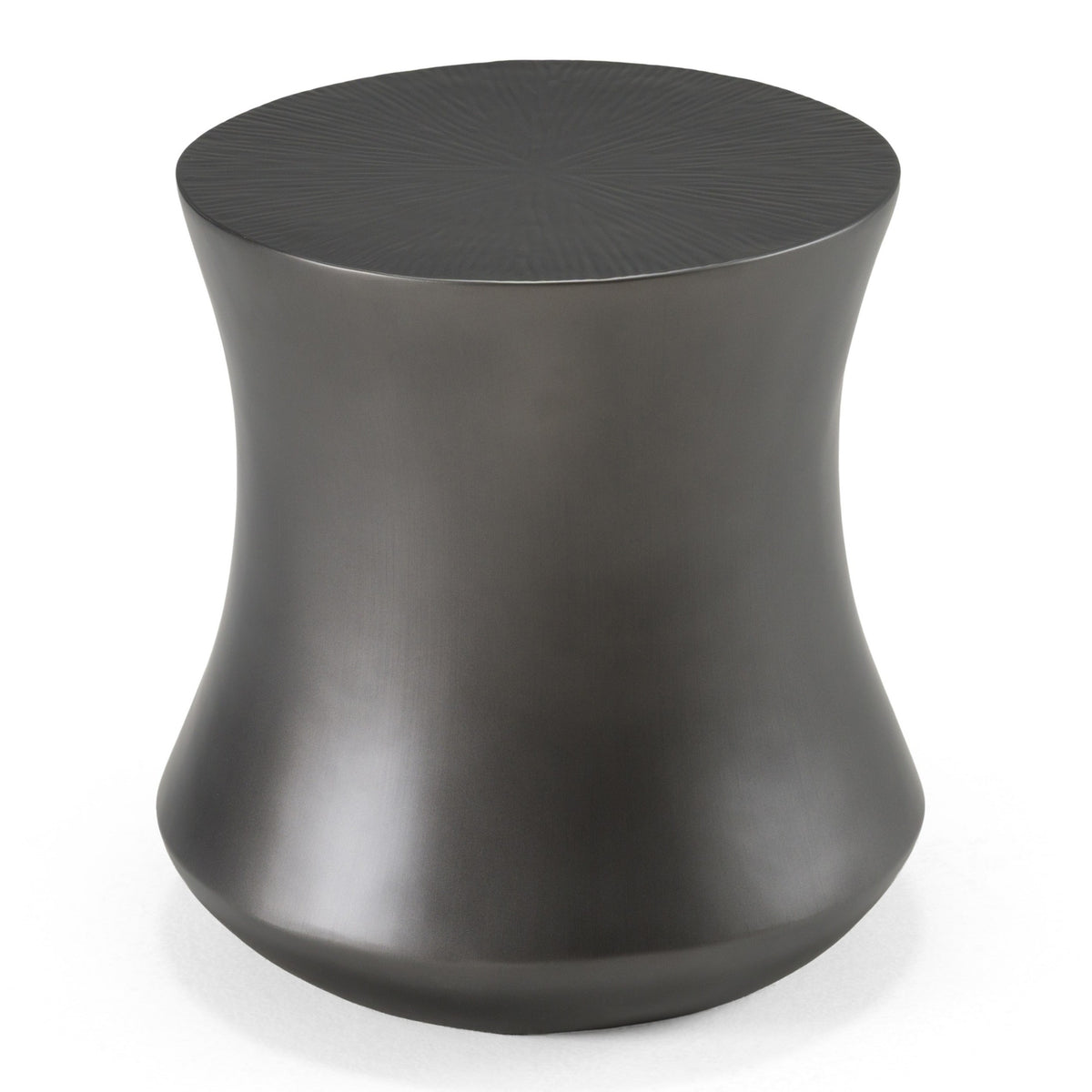 Airdrie Modern Antique Grey End Table