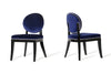 Mielcasa | Blue Isabella Modern Blue Dining Chair (Set of 2) | SKU VGUNAK011-2 | MPN: 72861Z | Free Delivery & Free Return