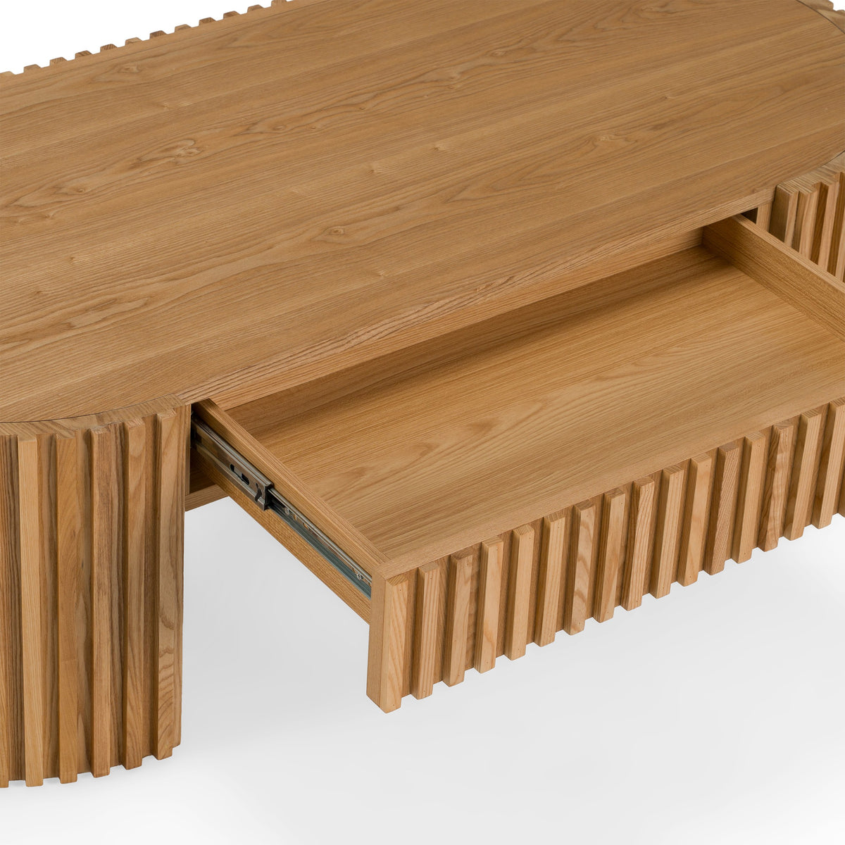 Albrite Modern Natural Ash Coffee Table