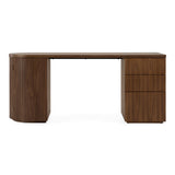 Albrite Modern Walnut Desk