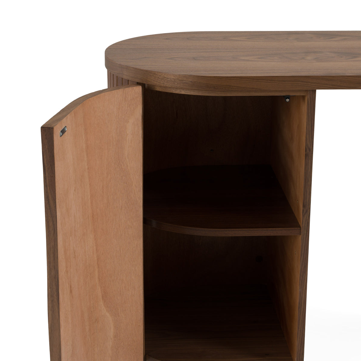 Albrite Modern Walnut Desk