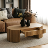 Albrite Modern Natural Ash Coffee Table