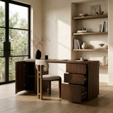 Albrite Modern Walnut Desk