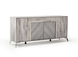 Alexa Italian Modern Grey Buffet