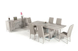 Alexa Italian Modern Grey Buffet