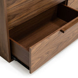 Amberlie Modern Walnut Dresser