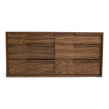 Amberlie Modern Walnut Dresser