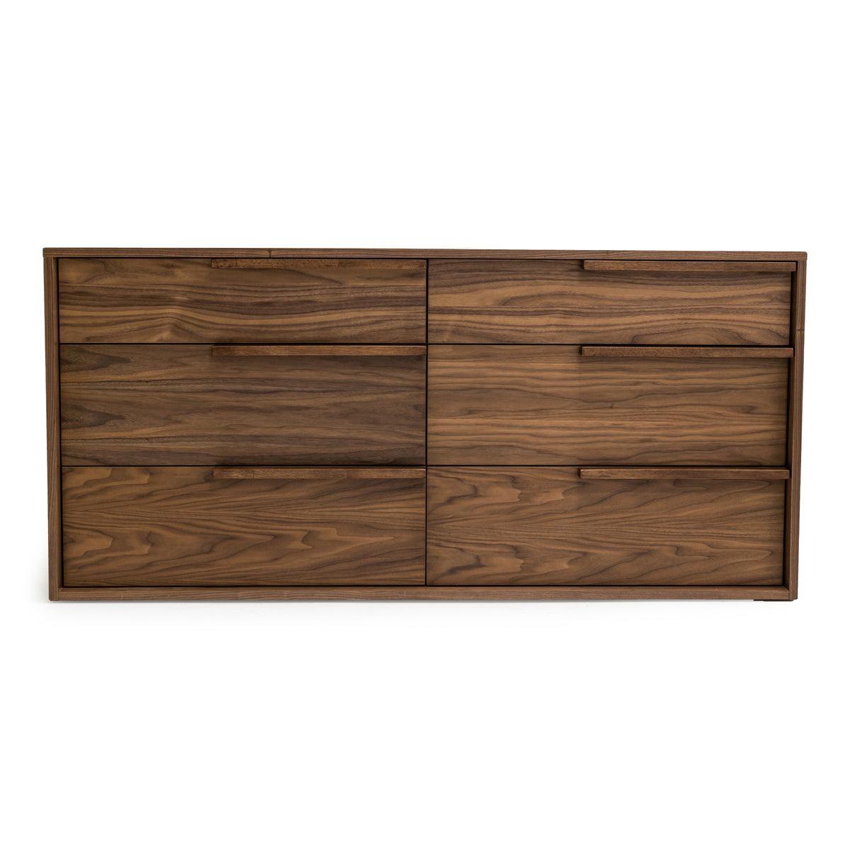 Amberlie Modern Walnut Dresser