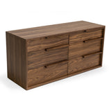 Amberlie Modern Walnut Dresser