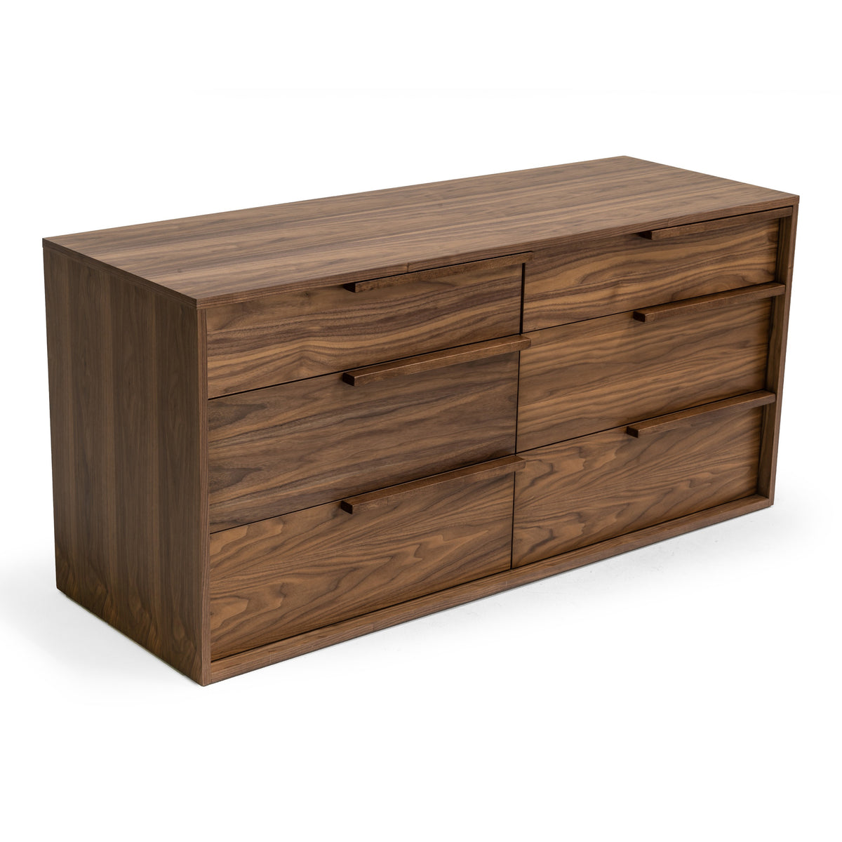 Amberlie Modern Walnut Dresser